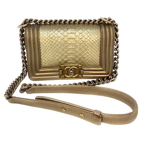 chanel boy python bag|chanel boy small quilted bag.